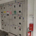 Electrical Panel fire suppression system