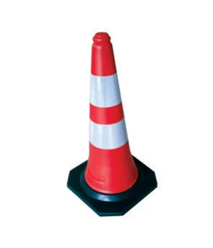 Rubber Base Traffic Cone - 750 MM