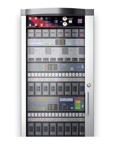 Server Rack Fire Suppression System