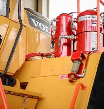 Vehicle Engine Fire Suppression System