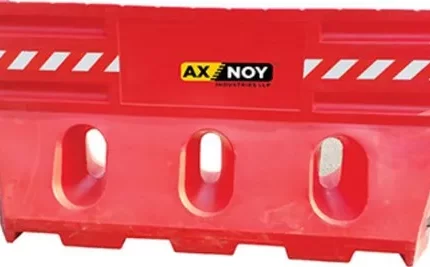AXNOY 2 Mtr Water Fillable Traffic Barrier (Heavy Duty)