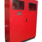 The traditional System like “High Velocity Water Spray System / Co2 Gas Flooding System” provides external protection