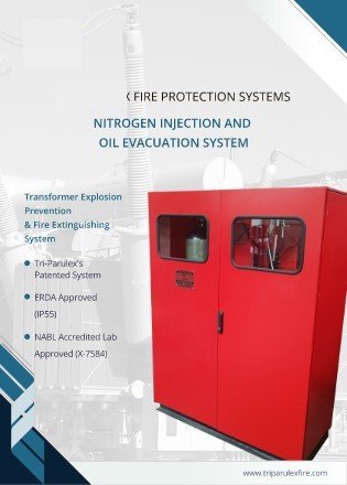 N2 Blanket on top surface of the oil.